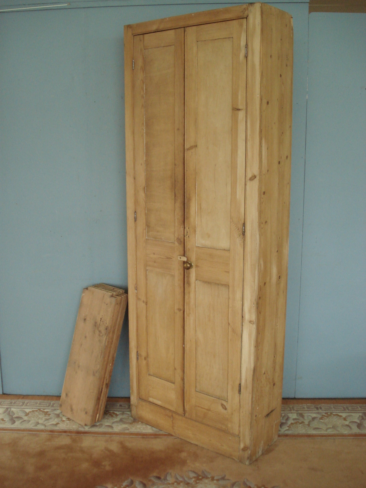 Ideal proportions to this Victorian Pine Pantry Cupboard